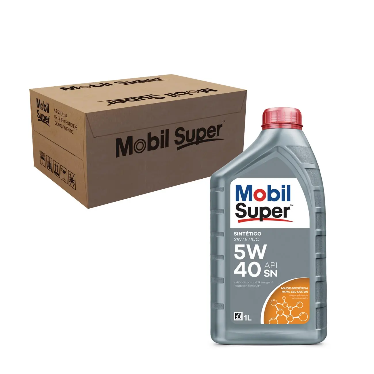 Mobil Super 5W-40 Sintético - Confiabilidade e Alto Desempenho